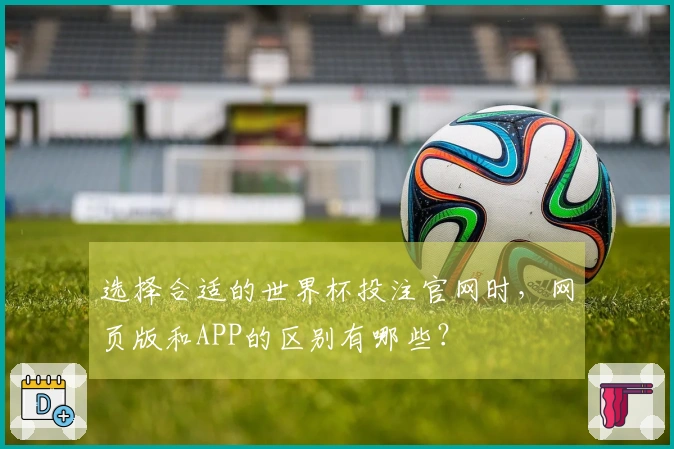 选择合适的世界杯投注官网时，网页版和APP的区别有哪些？